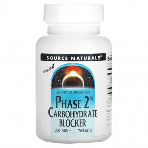  Source Naturals Phase 2 Carbohydrate Blocker 30  