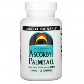 , Ascorbyl Palmitate, Source Naturals, 500 , 90 