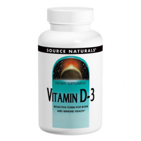  Source Naturals  D-3 2000IU 100  (SN2144)