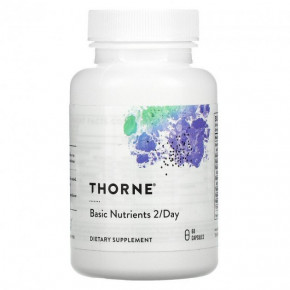    Thorne Research (Basic Nutrients 2/Day) 60  (THR-00287)