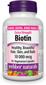 ³ Webber Naturals Biotin 45  (4384303462)