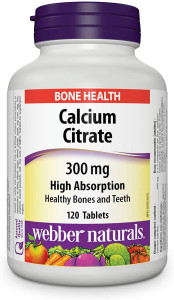  Webber Naturals Calcium Citrate 120  (4384303432)