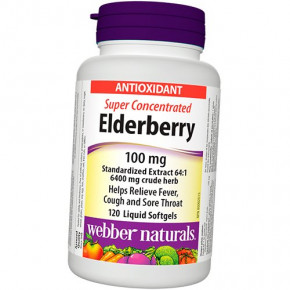  Webber Naturals Elderberry 100 120 (71485007)