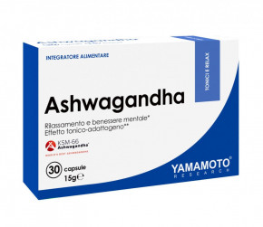    Yamamoto Nutrition Ashwagandha - 30 Capsules 100-65-9668359-20