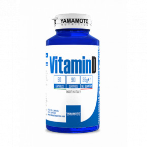    Yamamoto Nutrition Vitamin D - 90 Capsules 100-37-3207538-20