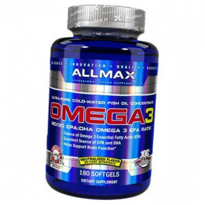    3 Allmax Nutrition Omega 3 180  (67134001)