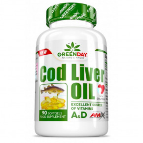   Amix Nutrition GreenDay Cod Liver Oil 90 