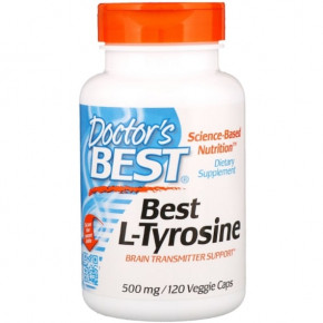 - Doctors Best (L-tyrosine) 500  120  (DRB-00316)