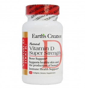 ³ 3 Earths Creation Vitamin D3 1000  100 