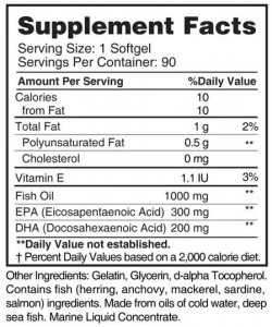 Omega 3 Earths Creation ( -3) 1000  90  3