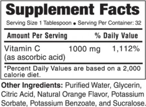    Earths Creation (Liquid Vitamin C) 1000  473  3