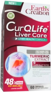 ³     Earths Creation (Liver Care With CurQlife) 60 