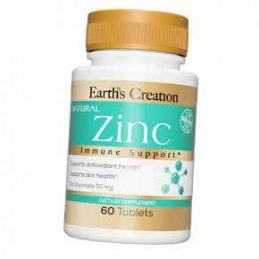   Earths Creation (Zinc Gluconate) 50  60 