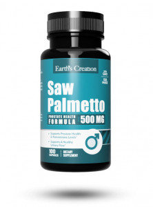  Earths Creation Saw Palmetto 500 mg 100  