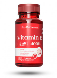  Earths Creation Vitamin E 180 DL-alpha 100  