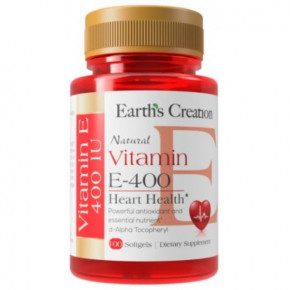  Earths Creation Vitamin E 268 D-alpha 100  