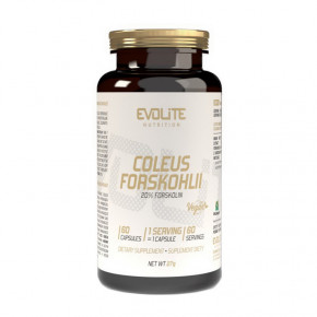  Evolite Nutrition Coleus Forskohlii 60 caps