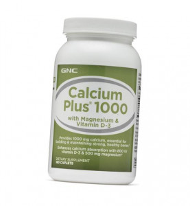 ³ GNC Calcium Plus 1000 250 (36120017)