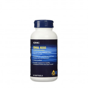   GNC DHA 600 mg 60  