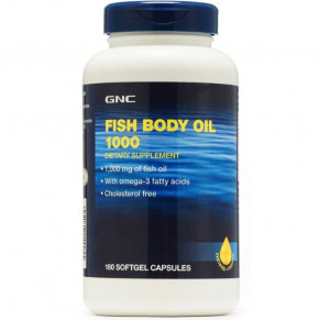 ³ GNC Fish Body Oils 1000 180 