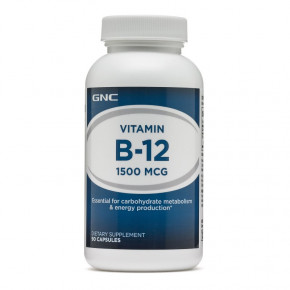 ³   GNC Vitamin B12 1500 mcg 90 