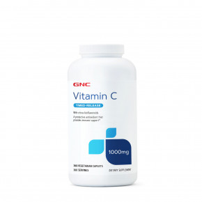  GNC Vitamin C 1000 mg Timed-Release 360  