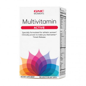  GNC Womens Multivitamin Active 180 caplets