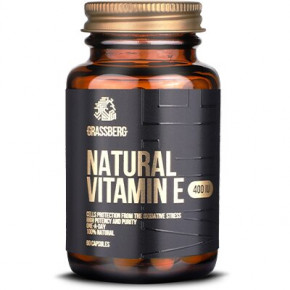  Grassberg Natural Vitamin E 60  