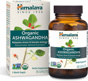  Himalaya Organic Ashwagandha 60   