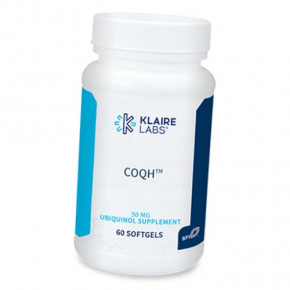  Klaire Labs Ubiquinol COQH 50 60 (70517002)