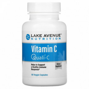   Lake Avenue Nutrition Vitamin Quali-C 1000  60  