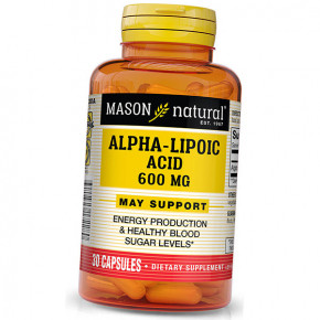      Mason Natural Alpha Lipoic Acid 600 30 (70529005)