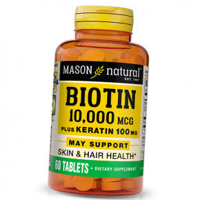    Mason Natural Biotin Plus Keratin 60 (36529026)