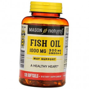  3   Mason Natural Fish Oil 1000 120  (67529002)