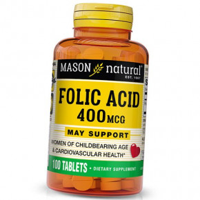 볺  Mason Natural Folic Acid 400 100 (36529022)