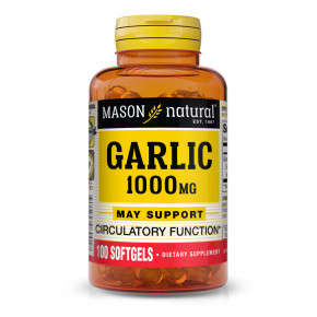 ³ Mason Natural Garlic Oil 1000 mg 100  