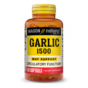 Vitamin Mason Natural Garlic Oil 1500  100 