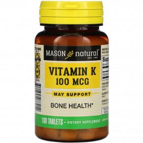 ³  Mason Natural Vitamin K 100  100 