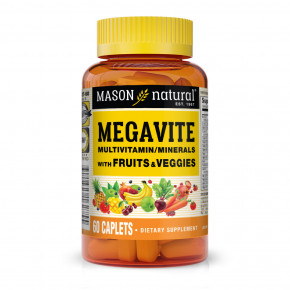  Mason Natural Megavite Fruits Veggies 60  