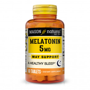 Vitamin Mason Natural Melatonin 5  60 