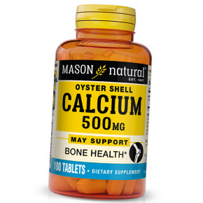     Mason Natural Oyster Shel Calcium 500 100 (36529041)