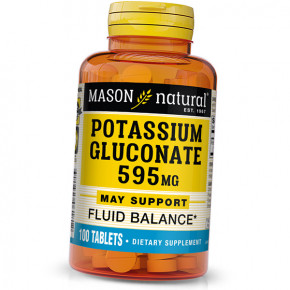   Mason Natural Potassium Gluconate 595 100 (36529040)