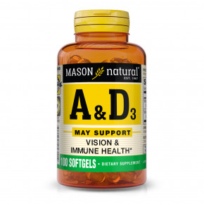  Mason Natural Vitamin A D3 100  