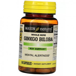       Mason Natural Whole Herb Ginkgo Biloba 90 (71529021)