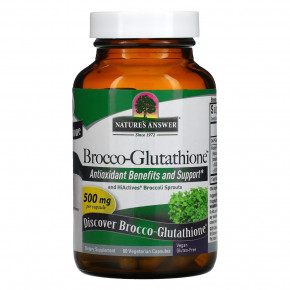  Natures Answer Brocco-Glutathione 500 mg 60  