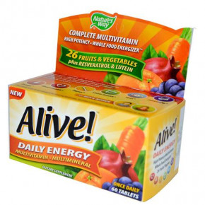  Nature's Way Alive! Daily Energy 60 (36344036)