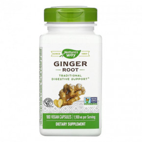  Nature's Way Ginger Root 180  (4384303948)