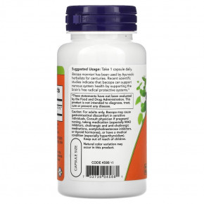  NOW Bacopa Extract 450 mg 90   4