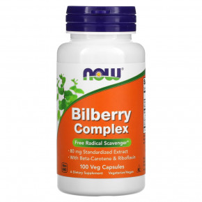 ³ NOW Bilberry Complex 100 