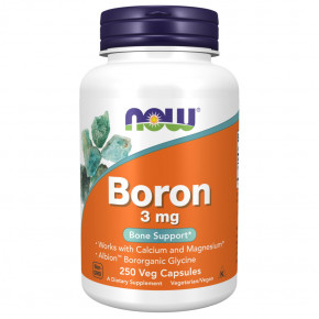    NOW Boron 3 mg 250  